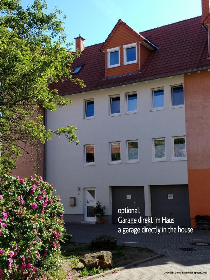 Domizil Domblick Speyer City, Garage, 50M2 Buitenkant foto