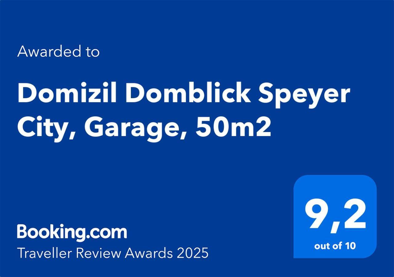 Domizil Domblick Speyer City, Garage, 50M2 Buitenkant foto